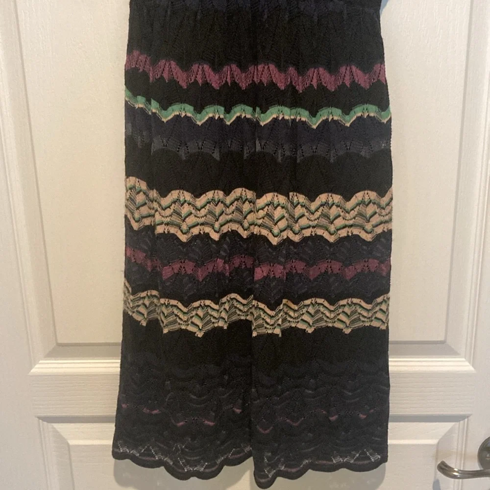 M MISSONI V-neck Classic Knit Mini Dress, size 42/US 6 - Picture 2 of 10